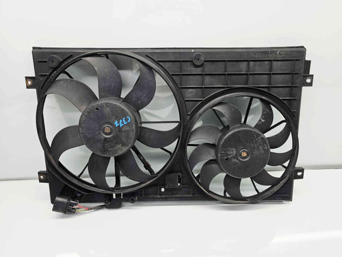 Electroventilator Volkswagen Touran (1T1, 1T2) [Fabr 2003-2010] Facelift 1K0121207BB 1.9 TDI BLS 77K...