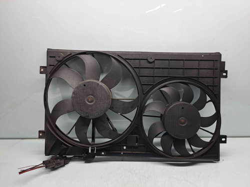 Electroventilator Volkswagen Touran (1T1, 1T2) [Fabr 2003-2010] Facelift 1K0121207B 1.9 TDI BLS 77KW...