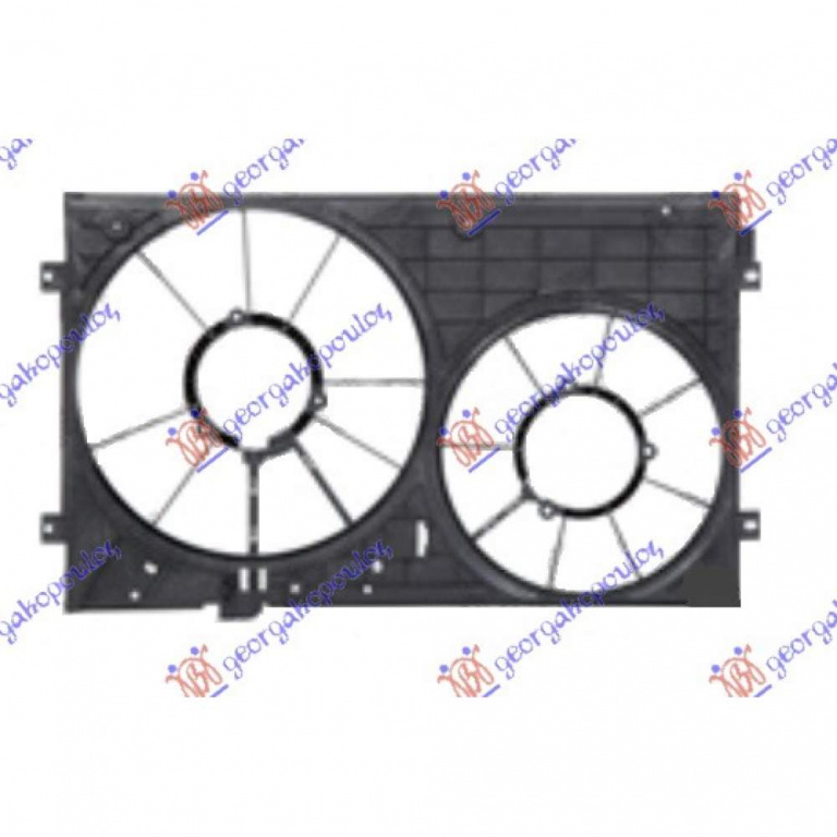 Electroventilator - Vw Caddy 2010 , 1k0121207j9b9