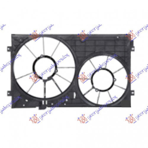 Electroventilator - Vw Eos 2006 , 1k0121207j9b9