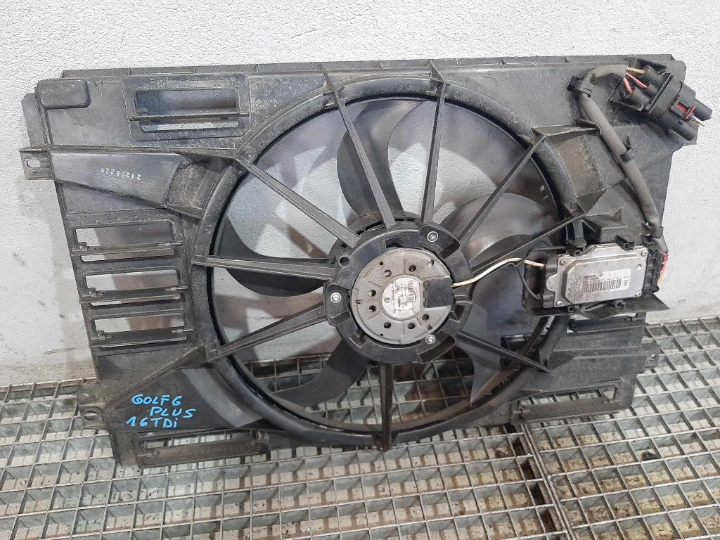 Electroventilator vw golf 6 plus 1.6 tdi 1k0121203an 1k0121205af