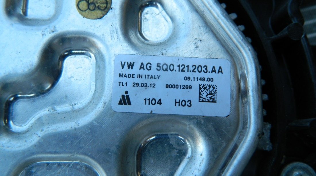 Electroventilator VW Golf 7 2014-2020 1.4 TFSI Cod: 5Q0121203AA