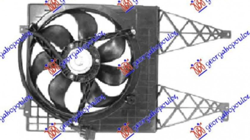 Electroventilator - Vw Golf Iv 1998 , 1j0121207l