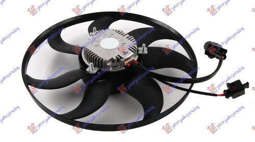 Electroventilator - Vw Golf V 2004 , 1k0959455n