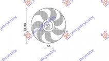 Electroventilator - Vw Lupo 1998 , 6n0959455c