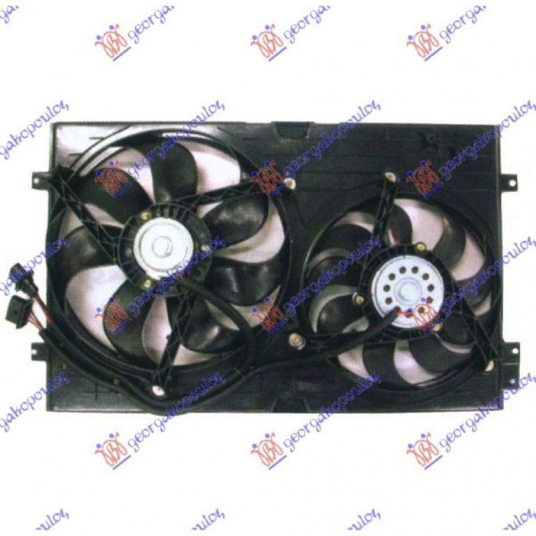 Electroventilator - Vw New Beetle 1998 , 1j0121205bb41