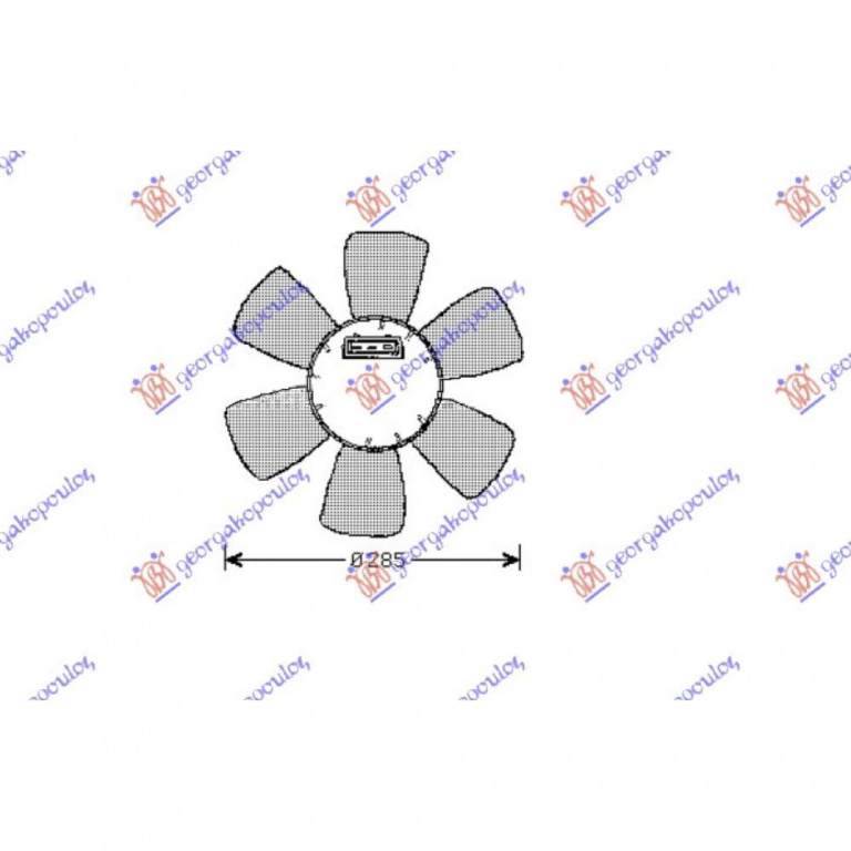 Electroventilator - Vw Passat 1993 , 353959455d