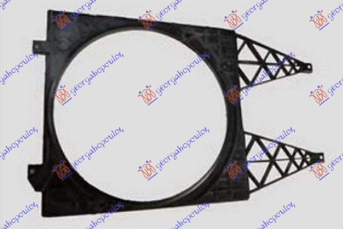 Electroventilator - Vw Polo 2002 , 6q0121207n