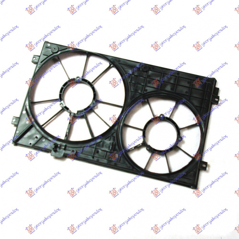 Electroventilator - Vw Tiguan 2007 , 1k0121205ad