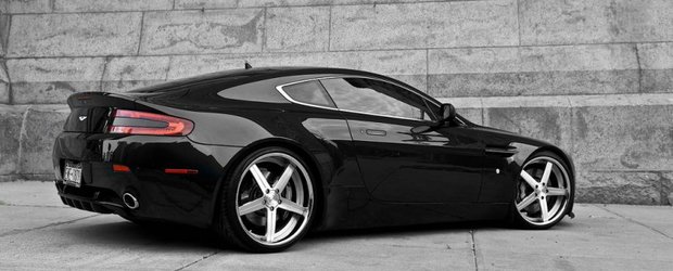 Eleganta in tuning cu Aston Martin V8 Vantage