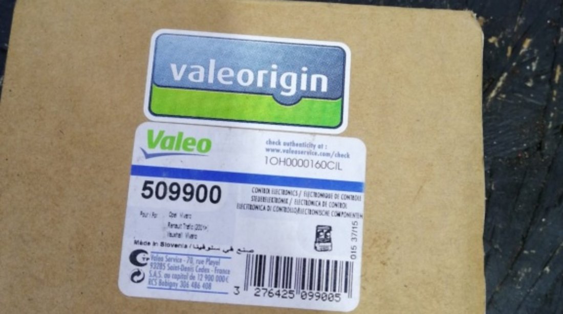 Element de control, aer conditionat ( Valeo) 509900