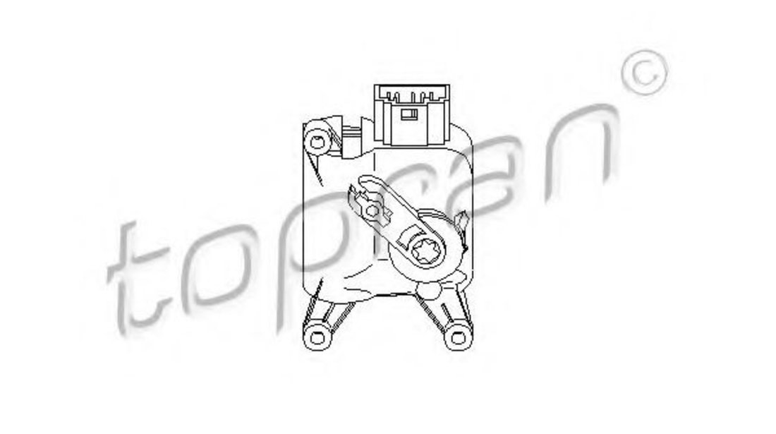Element de reglare, clapeta carburator SEAT LEON (1M1) (1999 - 2006) TOPRAN 111 097 piesa NOUA