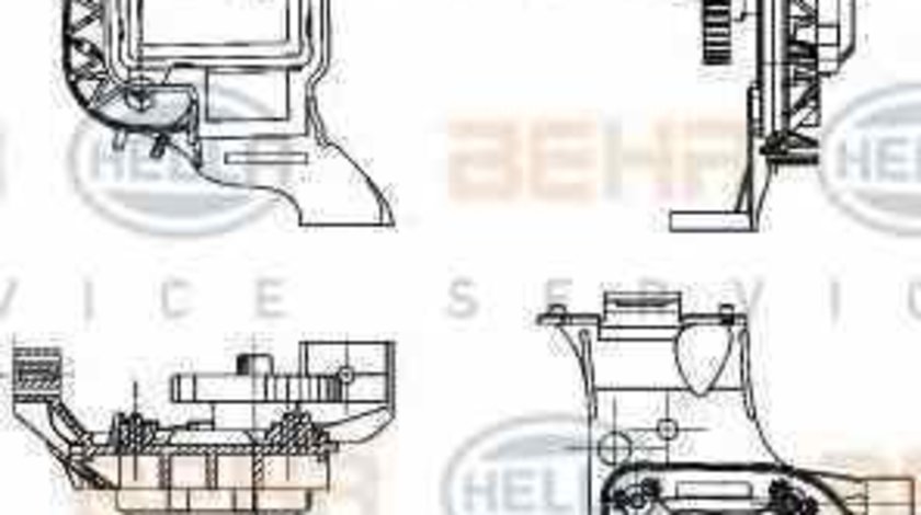 Element de reglare clapeta carburator SKODA ROOMSTER 5J HELLA 6NW 351 344-031