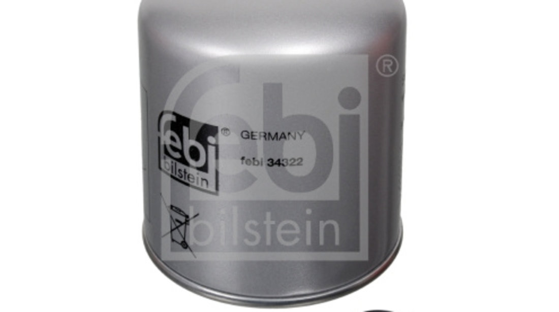 Element filtrant uscator aer, compresor (34322 FEBI BILSTEIN) DAF,ERF,FORD,IRISBUS,MAN,MERCEDES-BENZ,RENAULT TRUCKS,SETRA,VOLVO