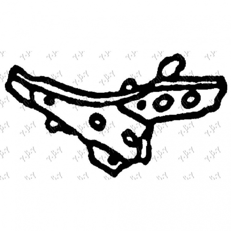 Elemente BARA fata- Ford Courier P/U 1989 , Ub39-50-050