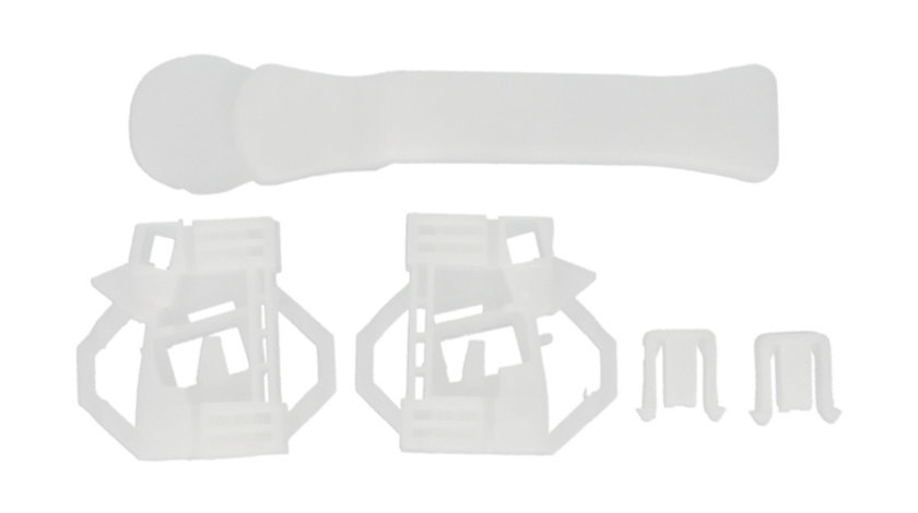 Elemente conexe macara geam fata dreapta (set) SEAT CORDOBA, IBIZA; VW POLO 1995-2009