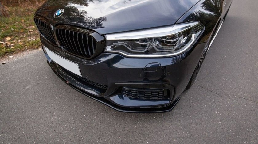 Elemente tuning Bmw G30 seria 5 2018+ prelungire bara fata spate praguri eleron grile negre