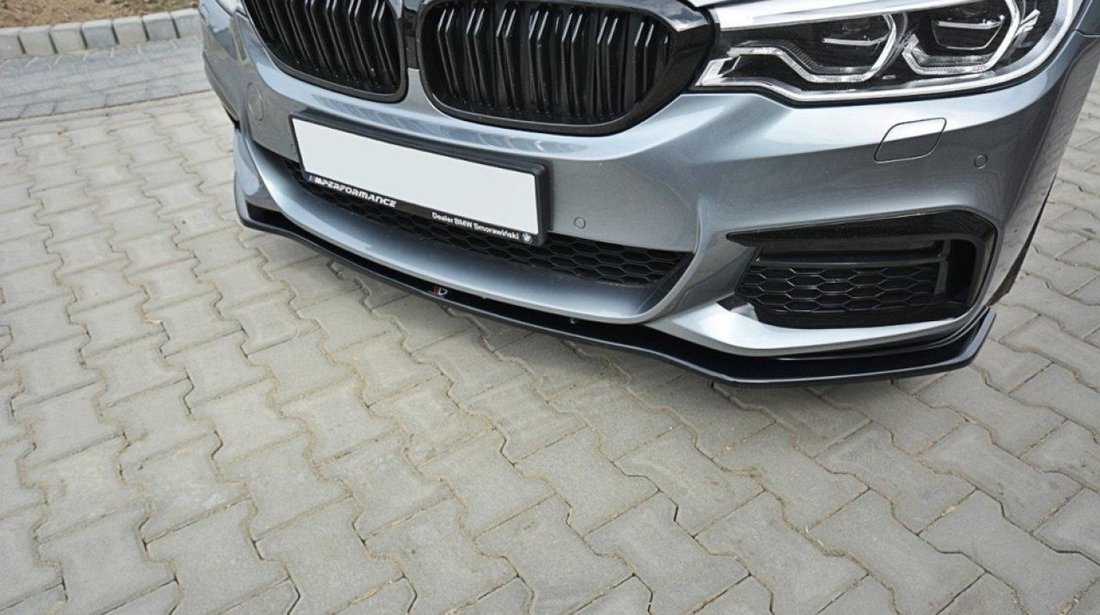 Elemente tuning Bmw G30 seria 5 2018+ prelungire bara fata spate praguri eleron grile negre