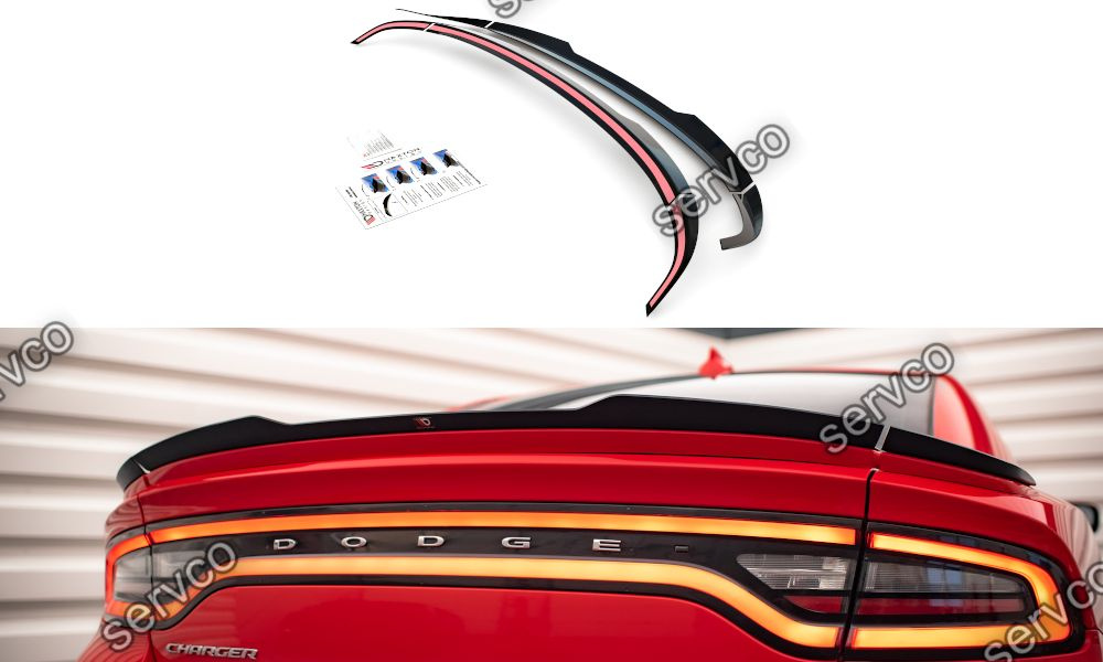 Eleroane Dodge Charger RT Mk7 Facelift 2014- v1 - Maxton Design