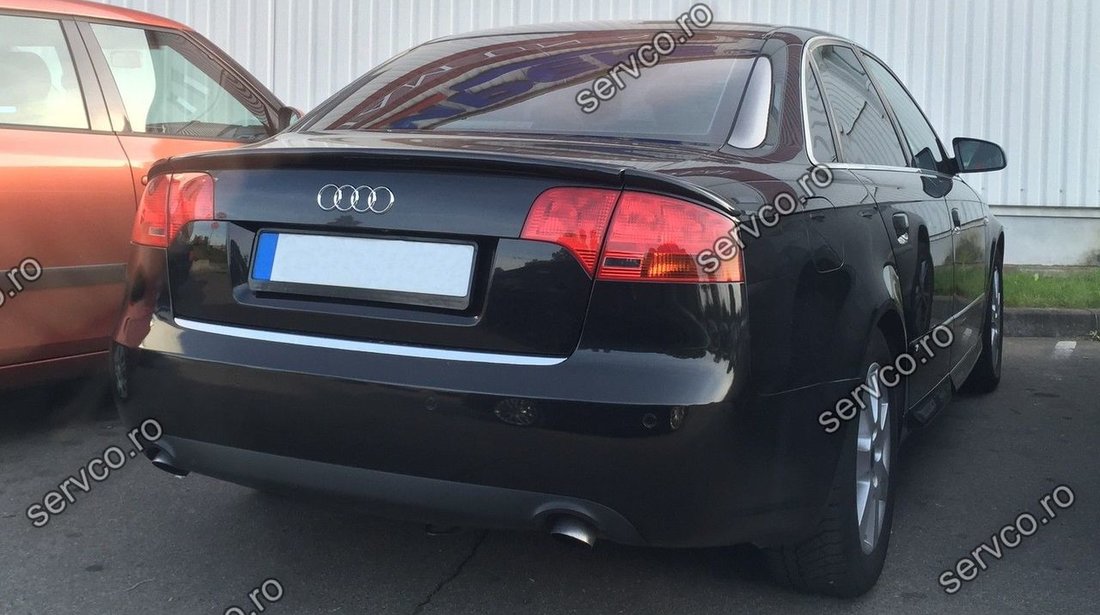 Eleron ABT Audi A4 B7 8E 8H RS4 S4 Sline portbagaj sedan din 3 piese ver2