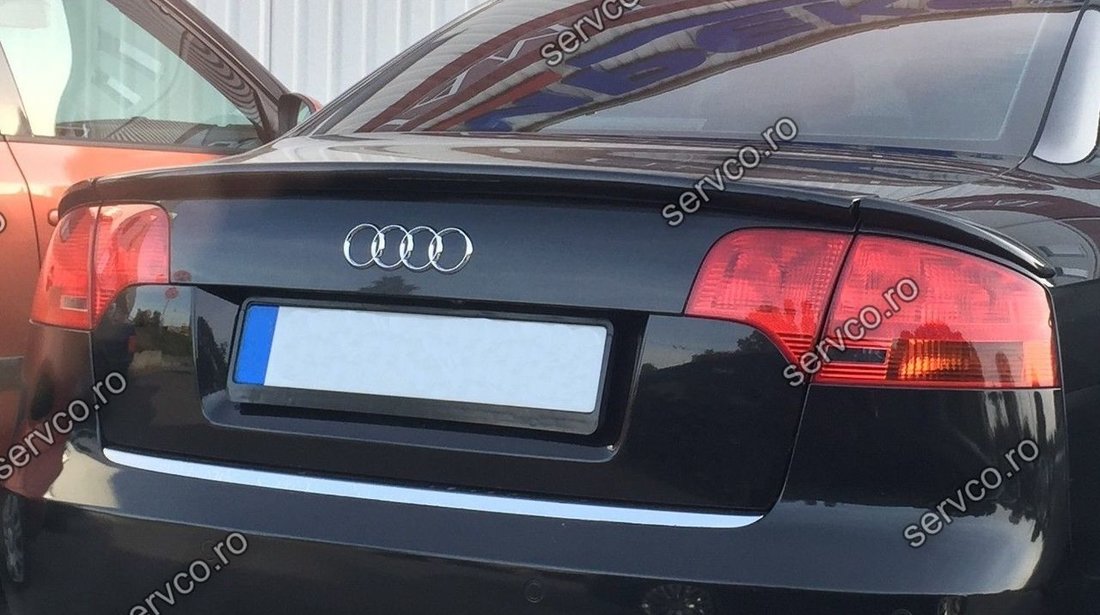 Eleron ABT Audi A4 B7 8E 8H RS4 S4 Sline portbagaj sedan din 3 piese ver2