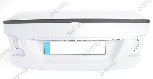 Eleron adaos AMG portbagaj Mercedes W212 E Class tuning sport 2009-2013 v2