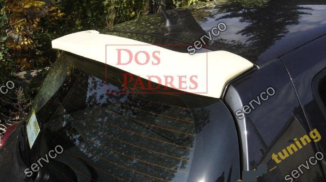 Eleron adaos haion luneta spoiler tuning sport Renault Clio 3 Mk3 RS Hatcback 2005-2014 v1