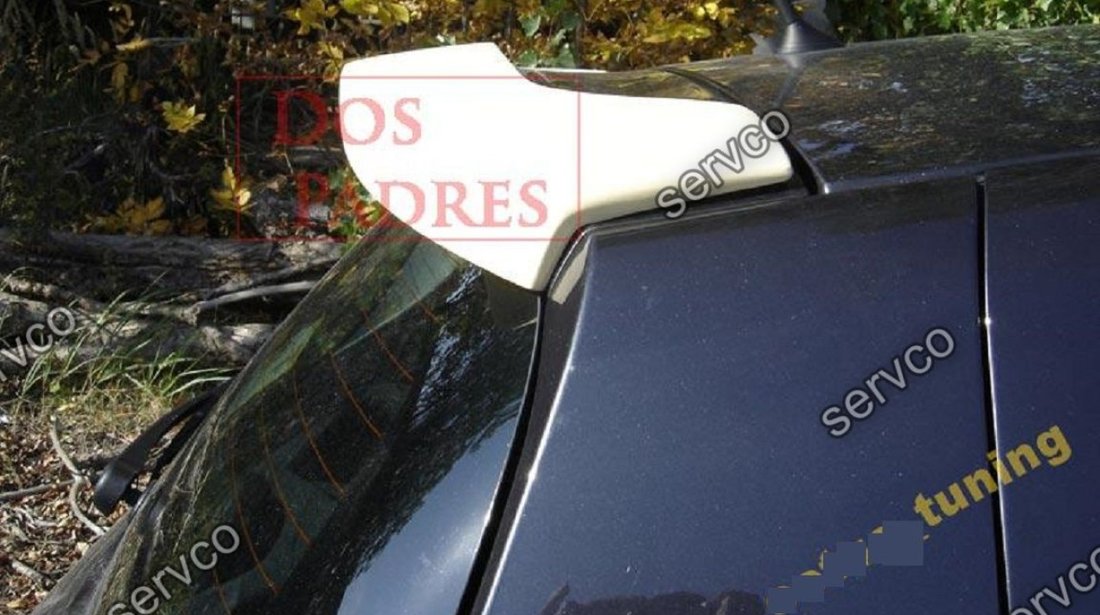 Eleron adaos haion luneta spoiler tuning sport Renault Clio 3 Mk3 RS Hatcback 2005-2014 v1