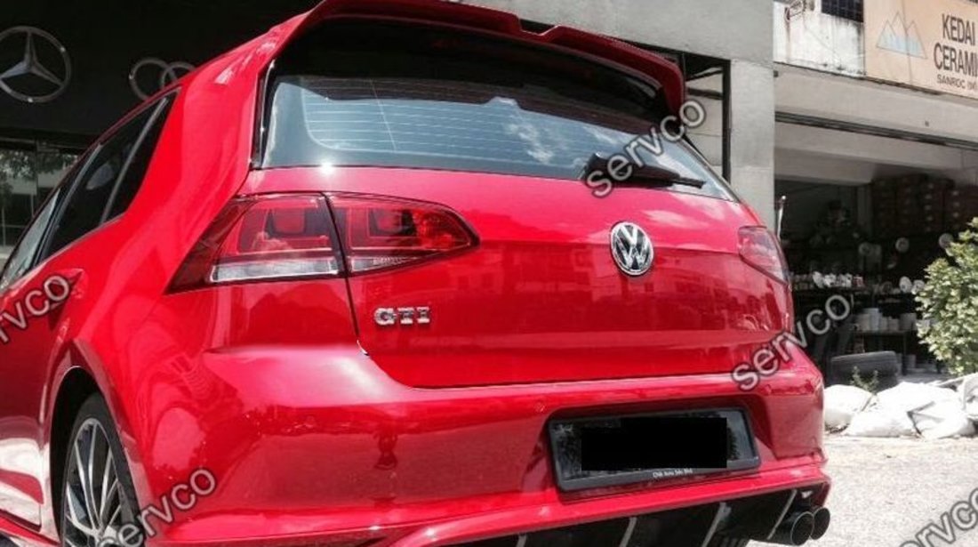 Eleron adaos luneta haion tuning sport Volkswagen Golf 7 HB GTi GTD GT OETTINGER 2012-2018 v2