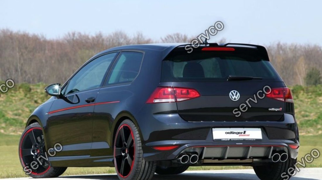 Eleron adaos luneta haion tuning sport Volkswagen Golf 7 HB GTi GTD GT OETTINGER 2012-2018 v2