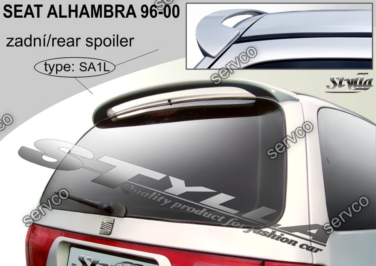 Eleron adaos luneta tuning sport Seat Alhambra 1996-2000 ver3