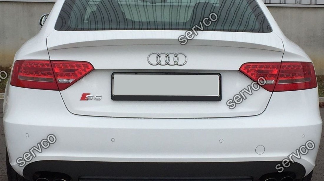 Eleron adaos portbagaj Audi A5 Sportback 8TA S5 Sline 2009-2012 v2