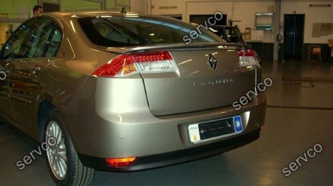 Eleron adaos portbagaj spoiler tuning sport Renault Laguna 3 Sedan Liftback GT 2007-2015 v1