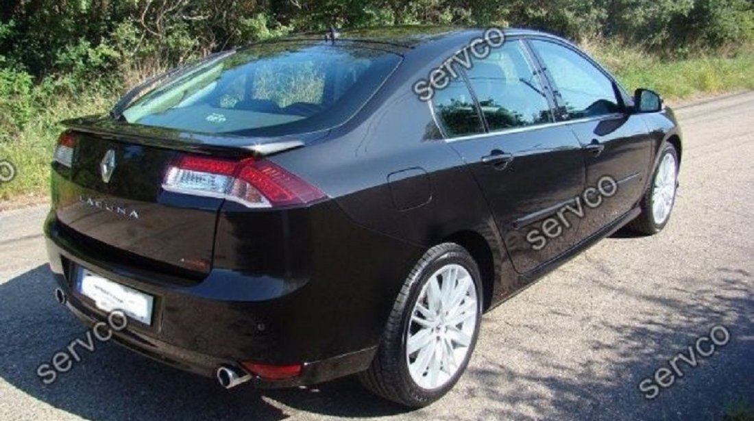 Eleron adaos portbagaj spoiler tuning sport Renault Laguna 3 Sedan Liftback GT 2007-2015 v1