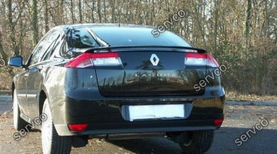 Eleron adaos portbagaj spoiler tuning sport Renault Laguna 3 Sedan Liftback GT 2007-2015 v1