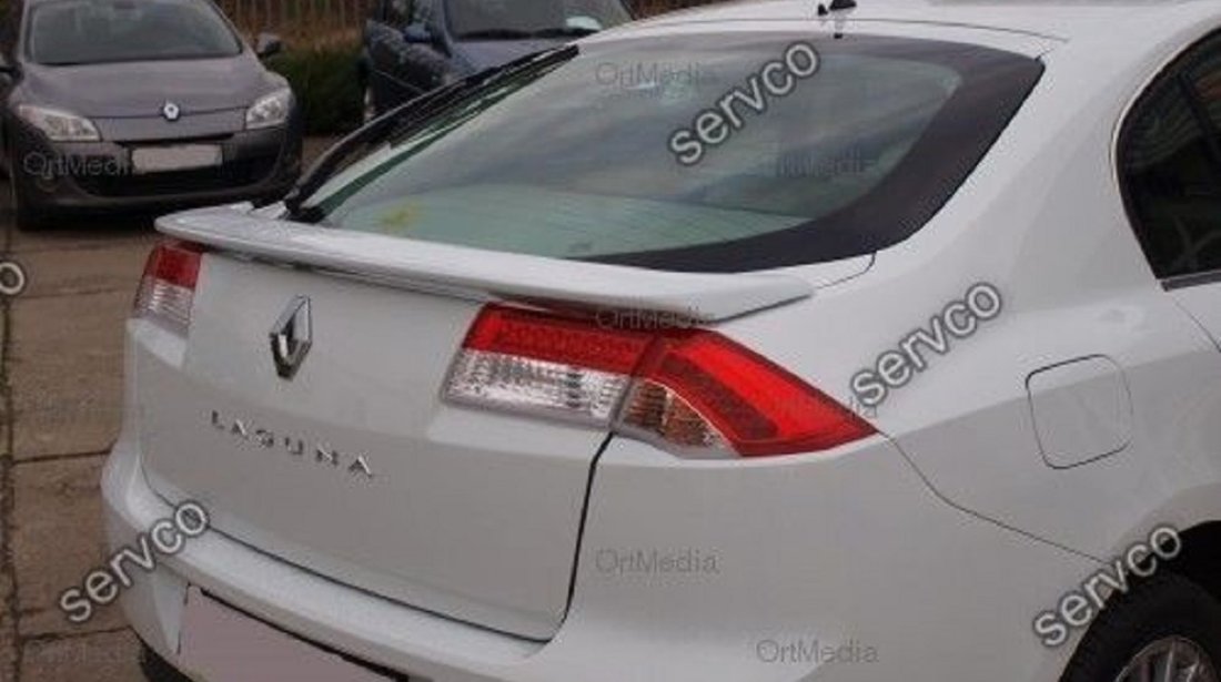 Eleron adaos portbagaj spoiler tuning sport Renault Laguna 3 Sedan Liftback GT 2007-2015 v1