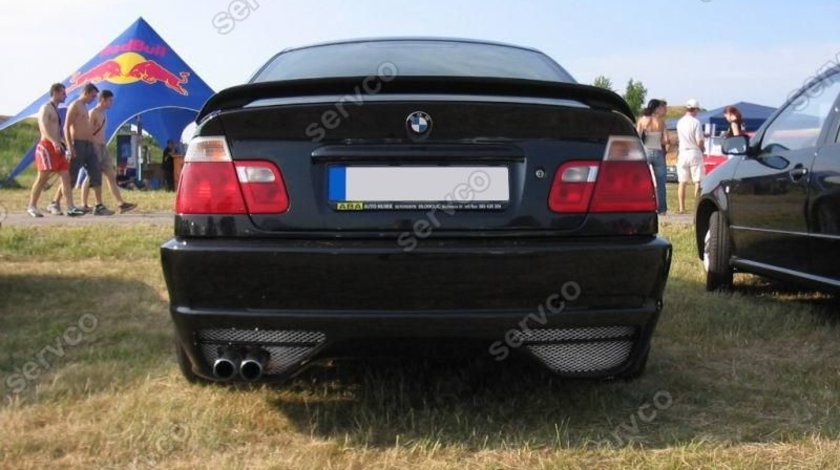 Eleron adaos portbagaj tuning sport BMW E46 Seria 3 M3 M pachet tech 1998-2005 v1