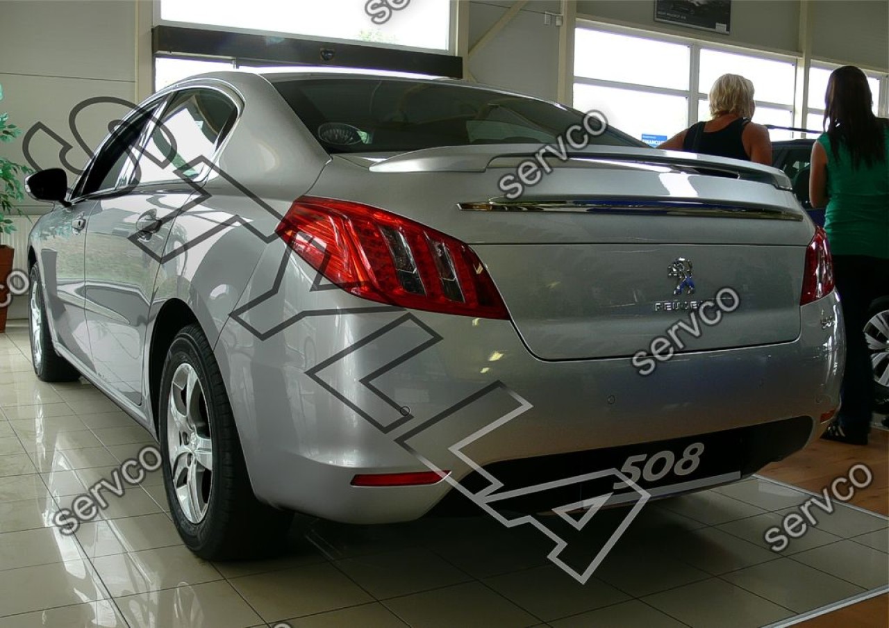 Eleron adaos portbagaj tuning sport Peugeot 508 Gti Vti 2010-2018 ver1