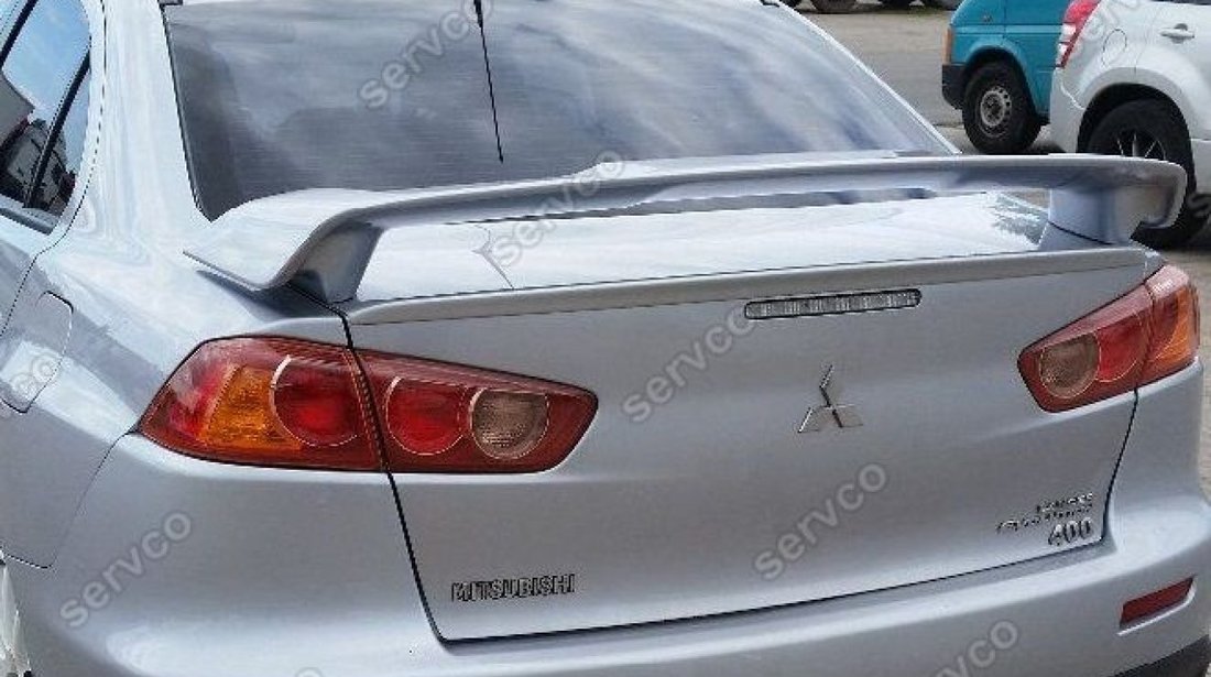 Eleron adaos portbagaj tuning sport spoiler Mitsubishi Lancer GTS Evo X CY2A CZ4A 2007-2017 v1