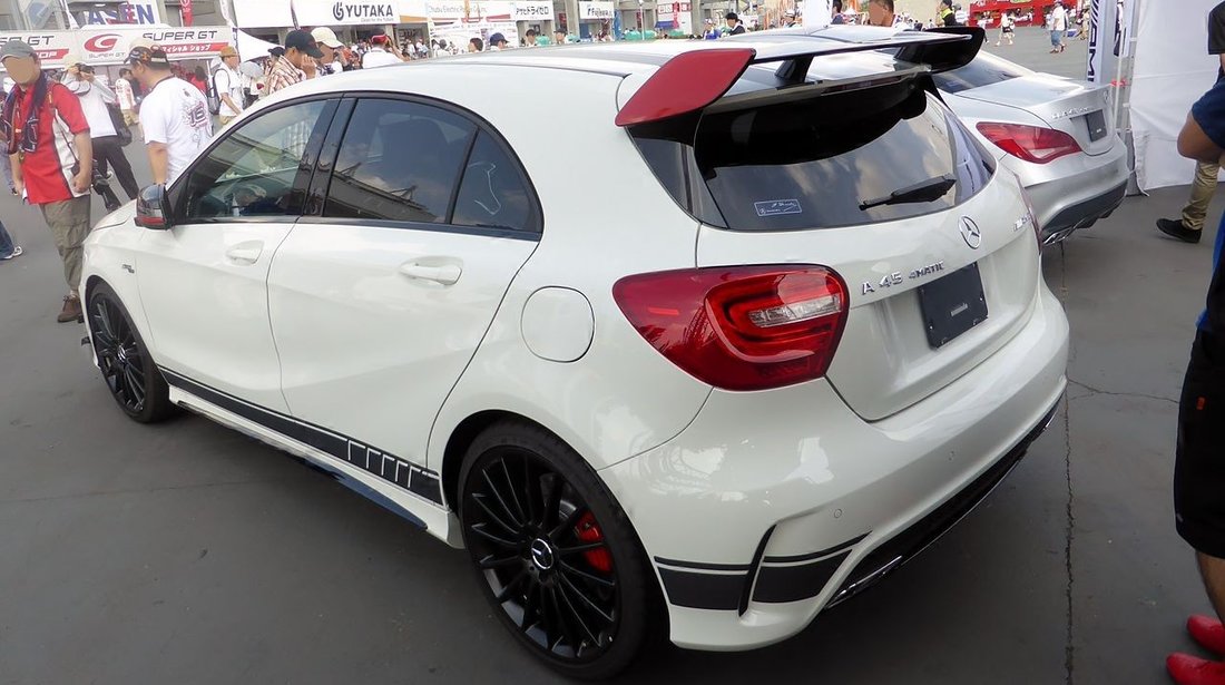 Eleron AMG haion luneta Mercedes W176 A Class A45 tuning sport 2012-2018 v2