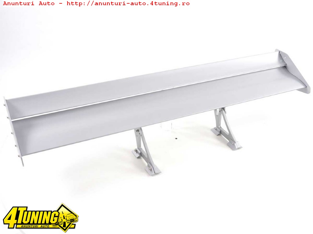 ELERON DUBLU UNIVERSAL DIN ALUMINIU CULOARE GRI METALIC