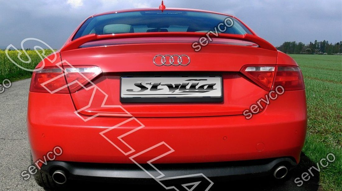 Eleron extensie portbagaj Sline Audi A5 Coupe 8T 8T3 S5 2007-2012 v4