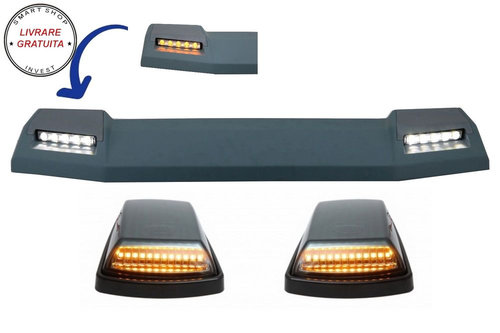 Eleron Frontal cu Lampi Semnalizare LED Mercedes G-Class W463 (1989-2017) 6X6 Look- livrare gratuita