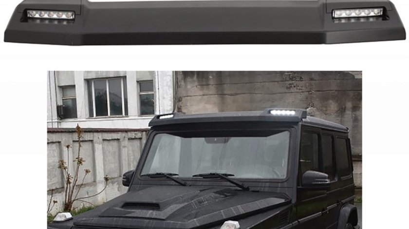 Eleron frontal Mercedes G-Class W463 cu lumini de zi LED (1989+) model BRABUS