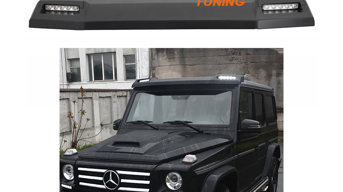 Eleron Frontal si Eleron Portbagaj LED compatibile cu Mercedes Benz G-Class W463 (dupa 1989)