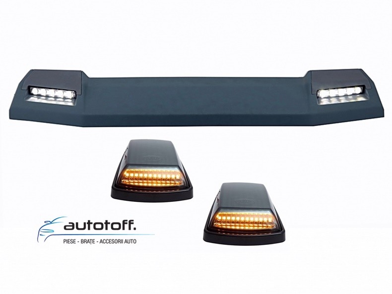 Eleron frontal si lampi semnalizare LED compatibil cu Mercedes G-Class W463 (89-17)