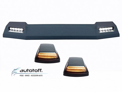 Eleron frontal si lampi semnalizare LED compatibil cu Mercedes G-Class W463 (89-17)