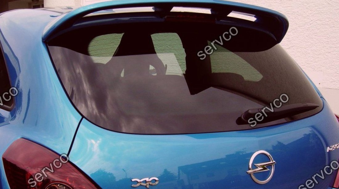 Eleron haion luneta spoiler tuning sport Opel Corsa D Coupe OPC line 2007-2011 v1