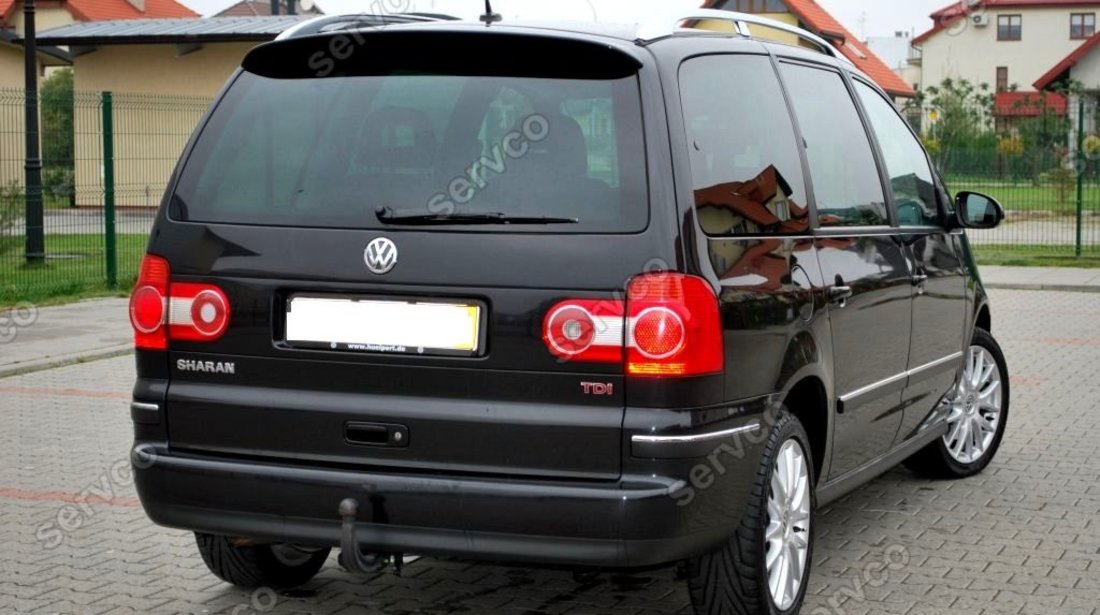 Eleron haion luneta spoiler tuning sport Volkswagen VW Sharan 7M 2000-2010 v1