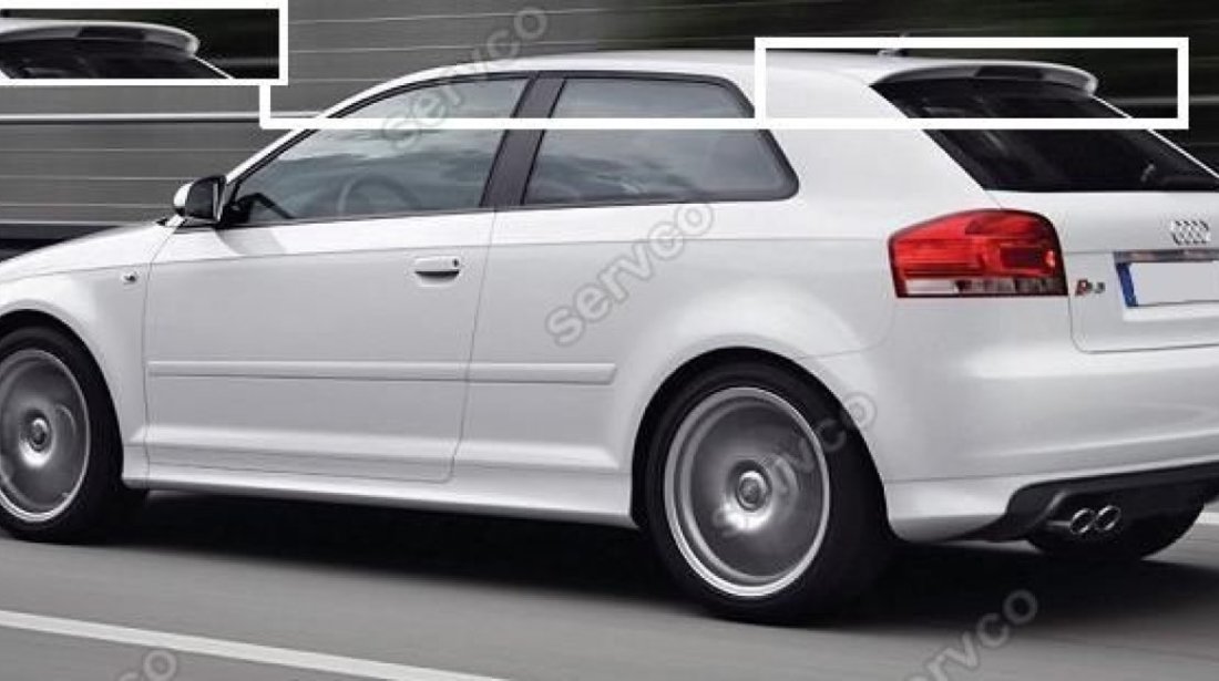 Eleron haion luneta tuning sport Audi A3 8P S3 Coupe Sline RS3 2005-2012 v1